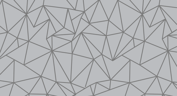 Triangle print banner in grayscale.